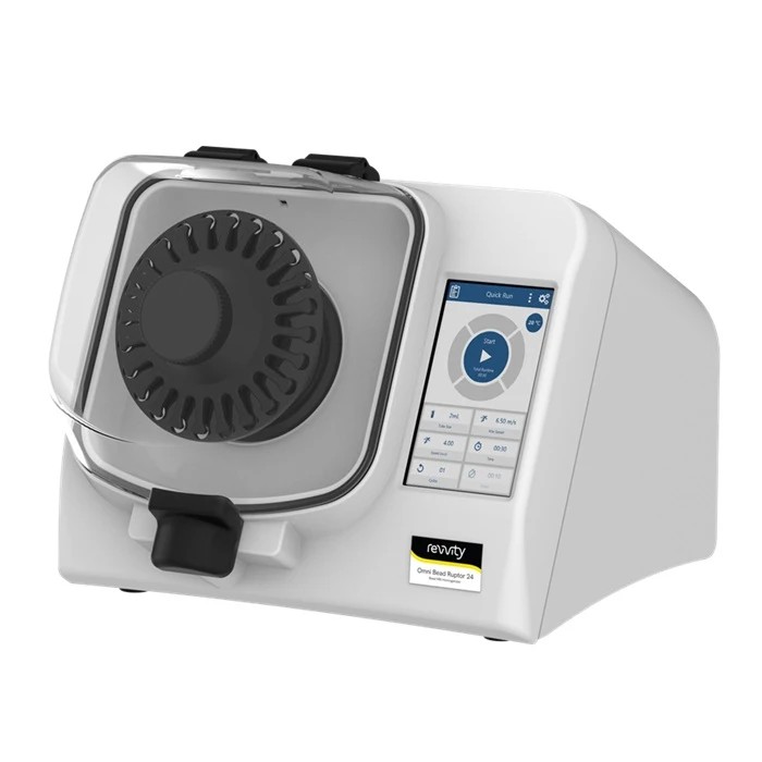 מטחנת כדוריות מדגם Bead Ruptor 24 תוצרת Omni, ארה"ב.